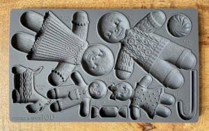IOD Designs Mould - Ginger & Spice 6" x 10"