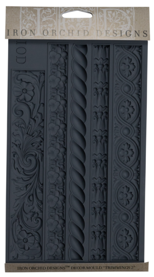 IOD Designs Mould - Trimmings 2 6" x 10"