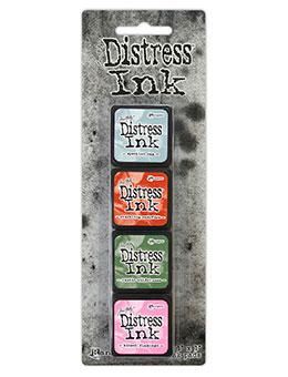 Ranger Ink - Mini Distress Ink Kit - Set of 4
