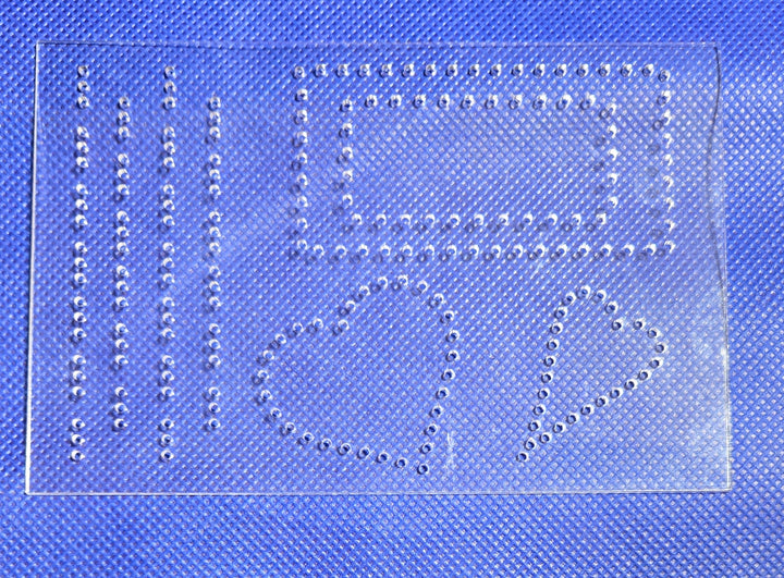 Patterned Punch Card