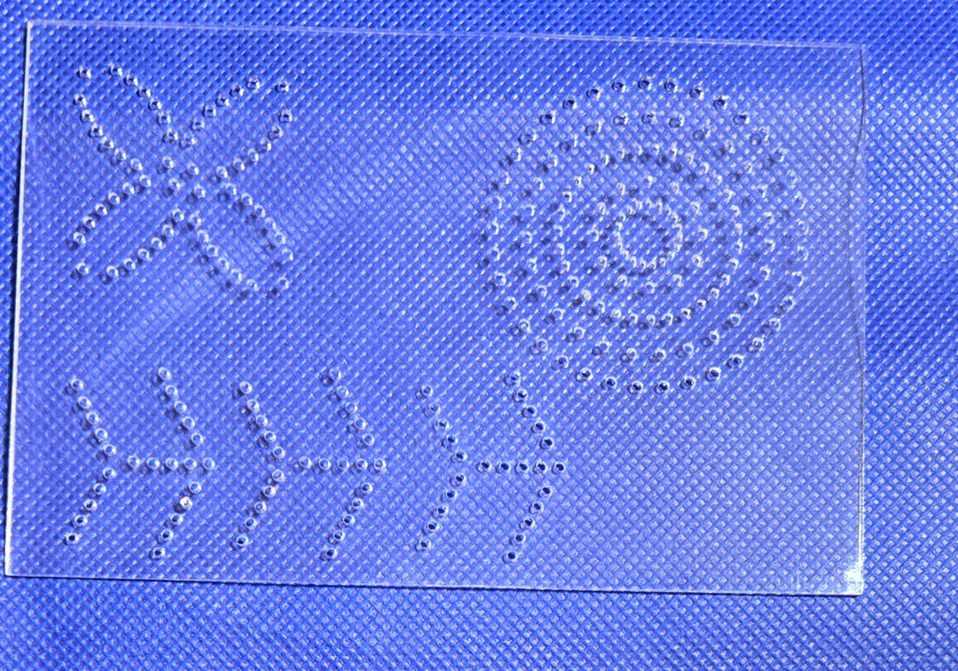 Patterned Punch Card