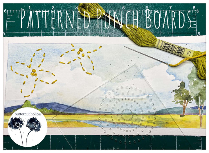 Patterned Punch Card