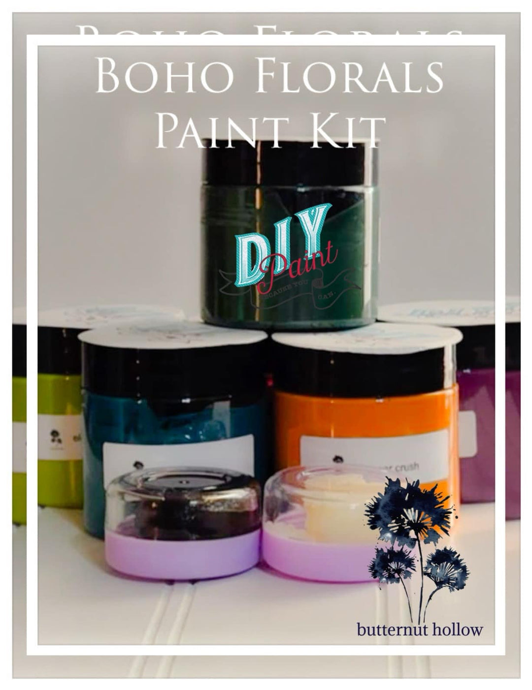 Lexi's Boho Floral Paint Kit