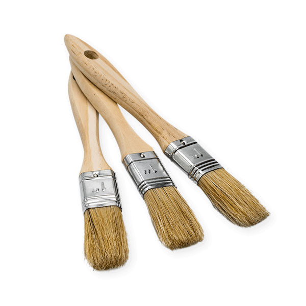 Farmhouse Paint Natural Bristle Brush - {pack of 3}