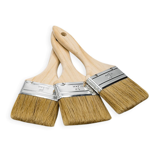 Farmhouse Paint Natural Bristle Brush - {pack of 3}