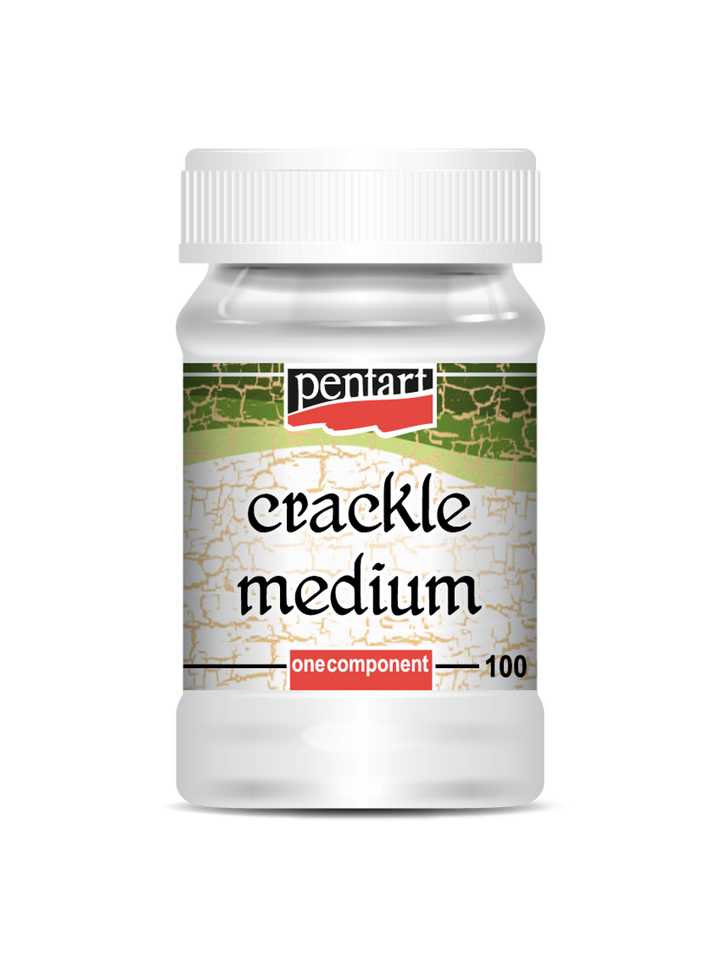 Crackle Medium - 1 Component - 100 Mil